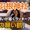 鶴羽根神社の御朱印と天に願いが届くラッキーアイテム「金の願い鶴」